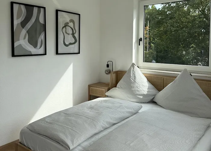 Σπίτι διακοπών Neu Renoviertes Apartment Mit 2 Schlafzimmern, Kueche & Waschtrockner - 900 M Zentrum Borken Μπόρκεν